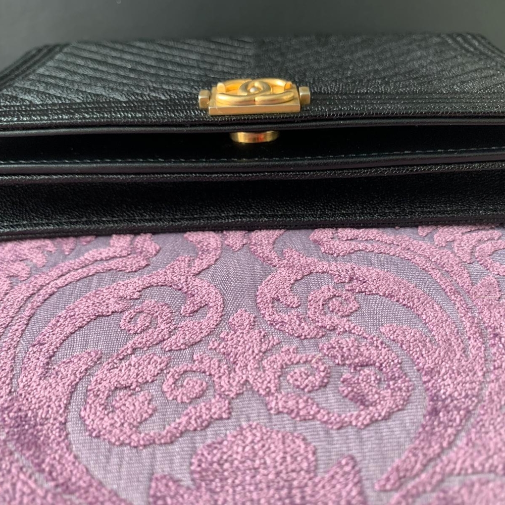 Chanel Elegant Black Wallet On Chain